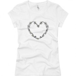 Ladies Slim Fit Basic Promo Jersey Tee