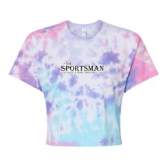 Women's Tie Dye Crop Top Tee