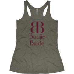 Ladies Slim Fit Super Soft Racerback Triblend Tank