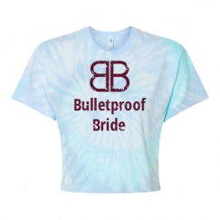 Women's Tie Dye Crop Top Tee