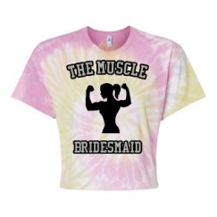 Women's Tie Dye Crop Top Tee