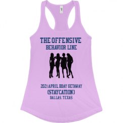 Ladies Slim Fit Racerback Tank Top